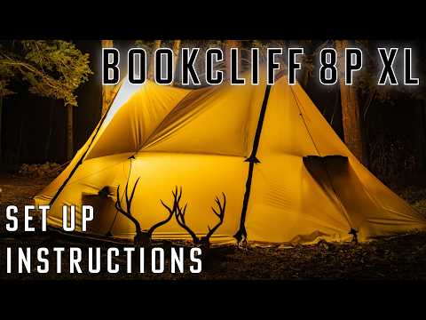 How to setup the Seek Outside Bookcliff 8p XL - Everything you need to know!