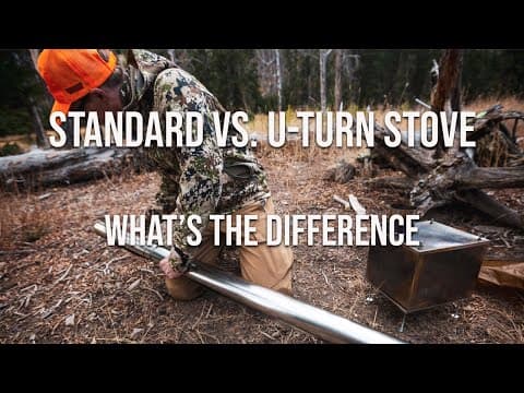 Seek Outside Stove Comparison (What Is A U-Turn Vs. Standard Stove)