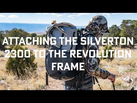 How to Attach the Silverton 2300 to the Seek Outside Revolution Frame Panel