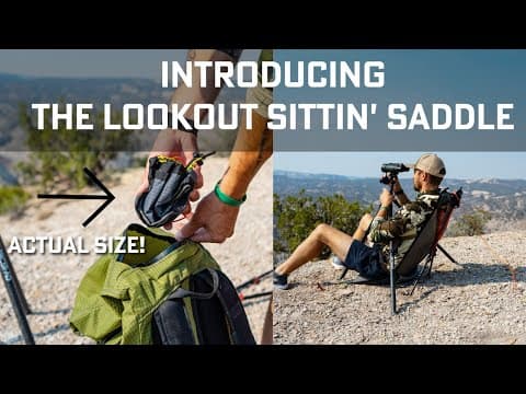 Introducing the Lookout Sittin' Saddle + Setup video