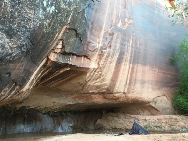 A Camp spot near Escalante Utah 