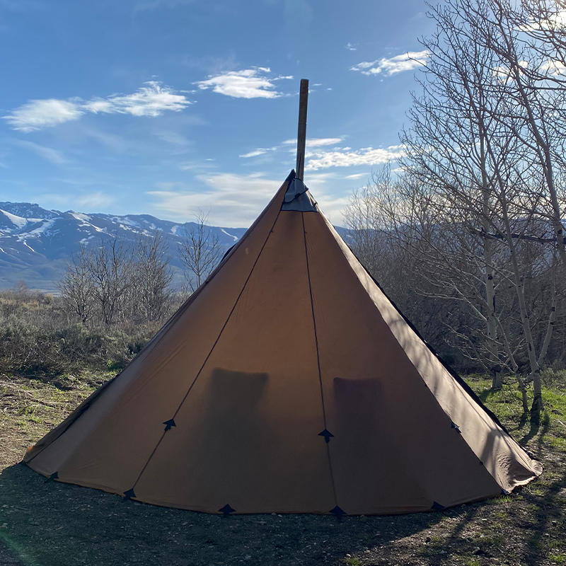 Staff Picks 8 Person Tipi 1 2 Nest Seek Outside